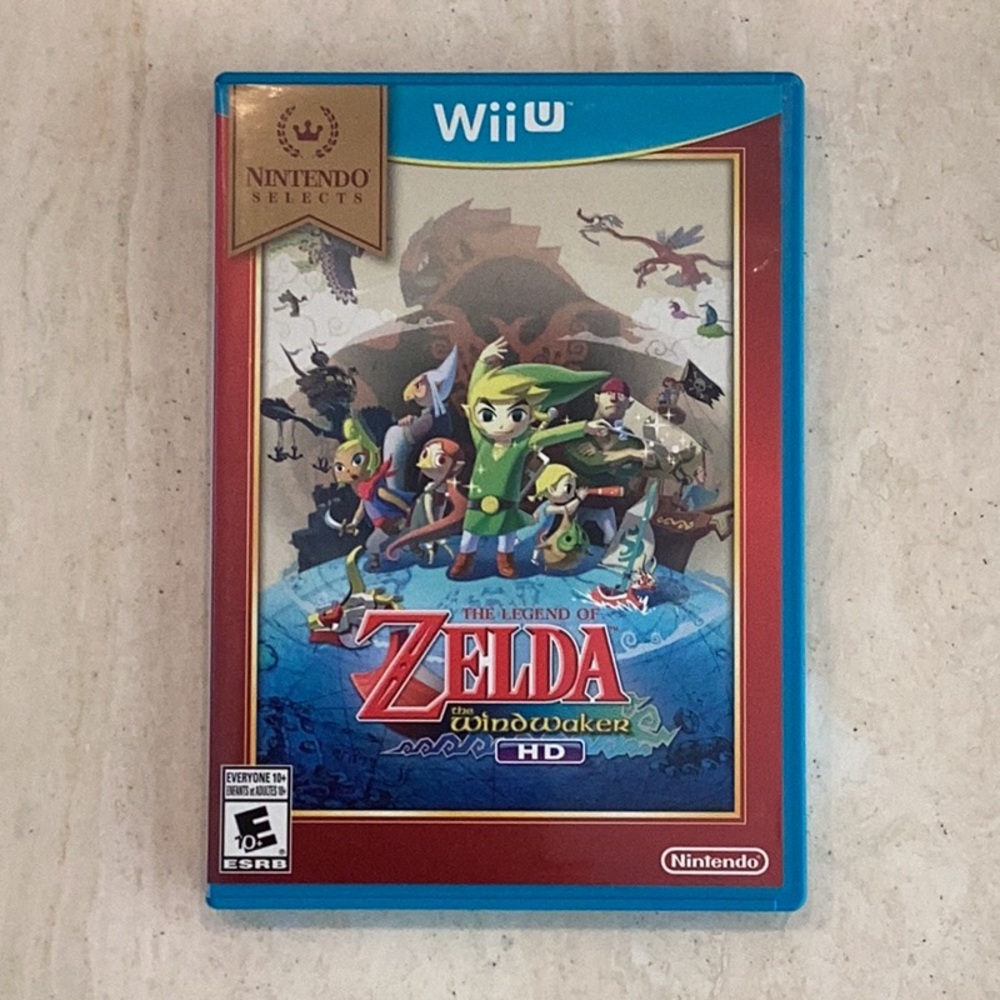 The Legend Of Zelda Wind Waker HD Wii U Game Nintendo Selects - Picture 2 of 7